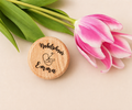 Nabelschnurbox aus Holz