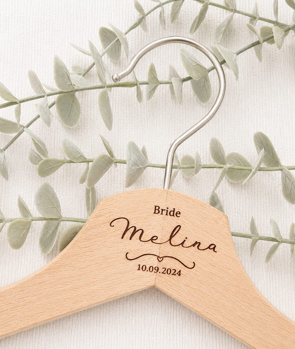 Kleiderbügel für Hochzeiten